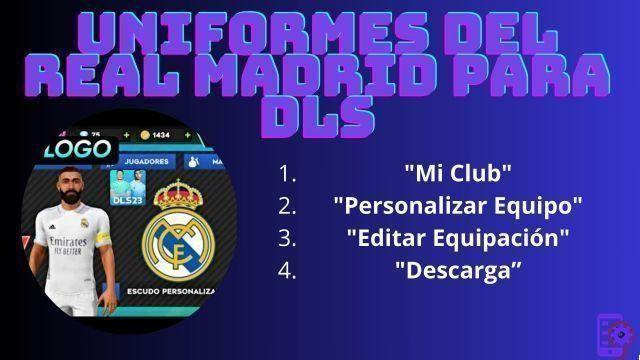 Descubre todos los uniformes del Real Madrid para Dream League Soccer