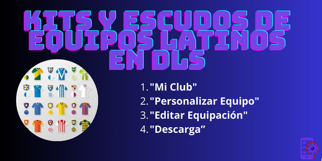 Kits y escudos de equipos latinoamericanos en Dream League Soccer