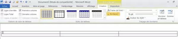 Tablas de Word: crear, modificar, ampliar, eliminar ...