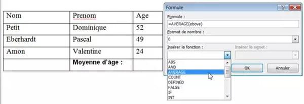 Tablas de Word: crear, modificar, ampliar, eliminar ...