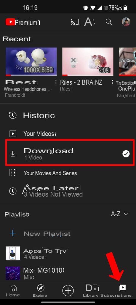 How to download a YouTube video to watch it offline?