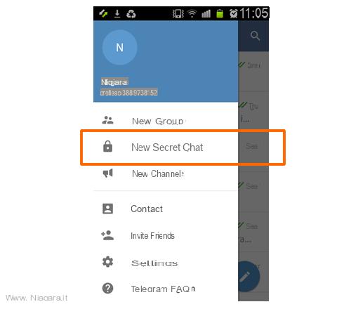 Comment créer un chat secret sur Telegram