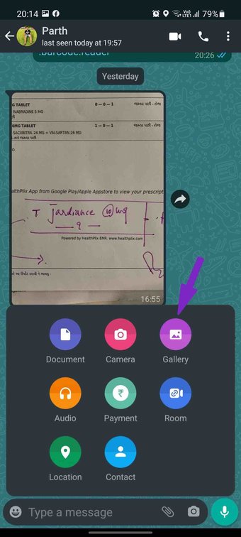 Cómo enviar mensajes autodestructivos (Ver una vez) en Whatsapp