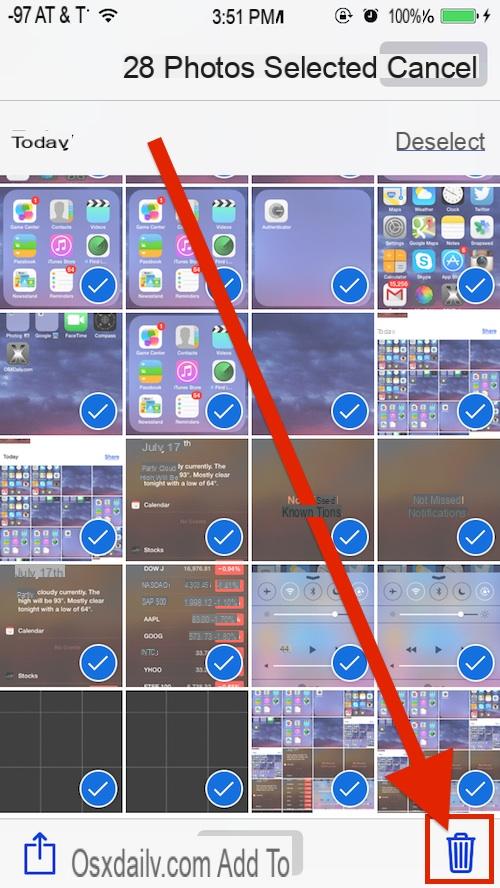 Comment supprimer des photos iPhone en double