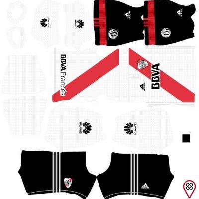 Consigue el Kit de River Plate para Dream League Soccer