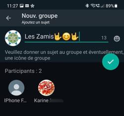 Create and manage discussion groups with WhatsApp