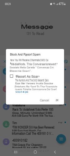 Cómo bloquear SMS publicitarios en Android con y sin número