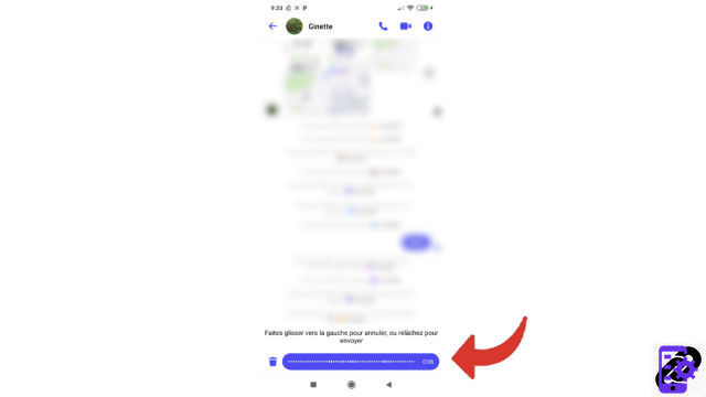 ¿Cómo enviar un mensaje de voz en Messenger?