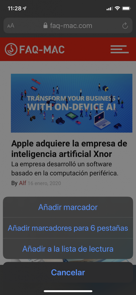 Astuce : Dix actions cachées dans Safari pour iPhone et iPad