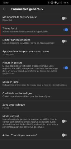 Cómo activar el tema oscuro de YouTube en la aplicación y el sitio web de Android