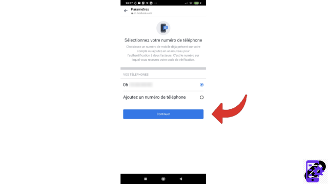 ¿Cómo activar la conexión de autenticación de dos factores en Messenger?