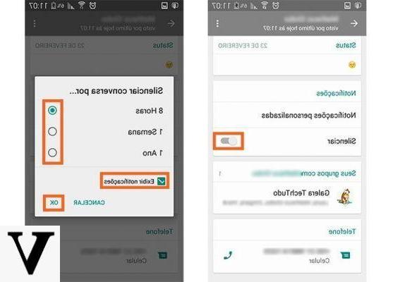 Cómo silenciar un contacto de WhatsApp