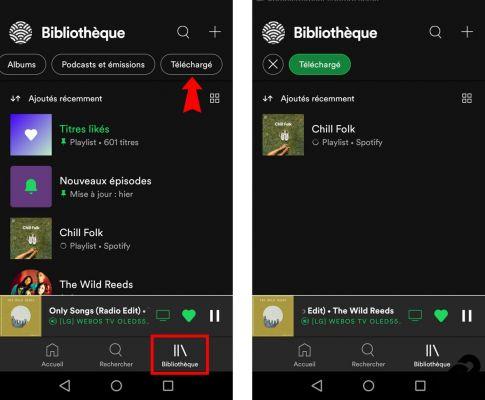 ¿Cómo usar el modo sin conexión en Spotify?