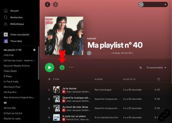 ¿Cómo usar el modo sin conexión en Spotify?