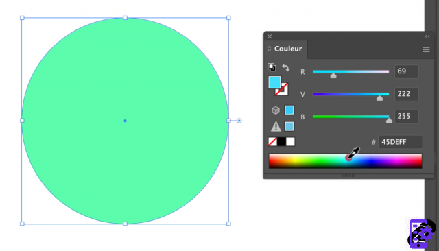 ¿Cómo poner un color de fondo a su forma en Illustrator?