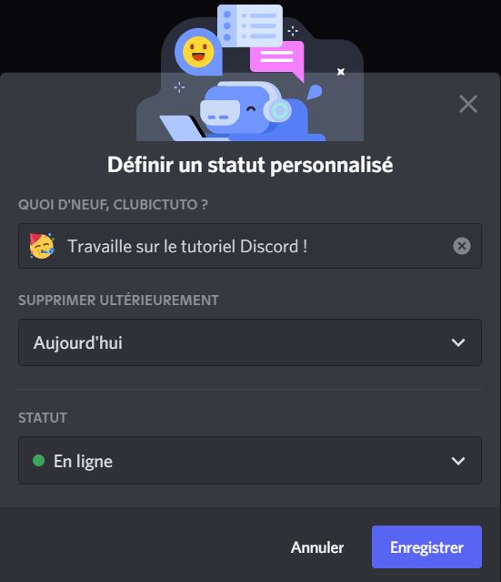 ¿Cómo cambias tu estado en línea en Discord?