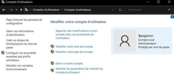 UAC: deshabilitar el control de cuentas de Windows