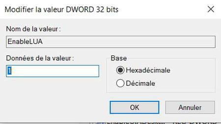 UAC: deshabilitar el control de cuentas de Windows