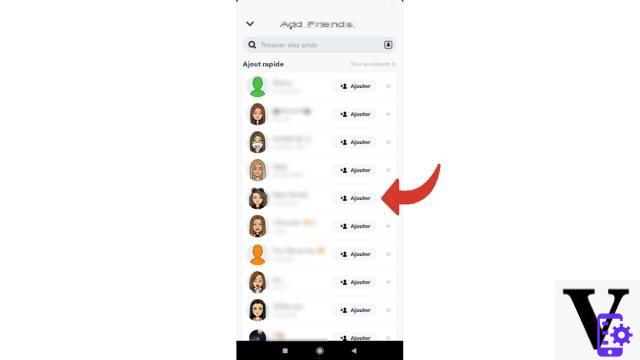 How to add a contact on Snapchat?