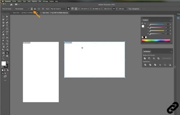 ¿Cómo creo varias mesas de trabajo en Adobe Illustrator?