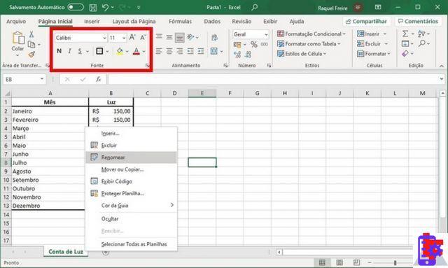 How to use Excel