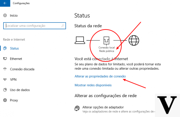 Diferencias entre red pública y privada en Windows