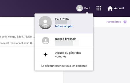 Eliminar una cuenta de Yahoo Mail