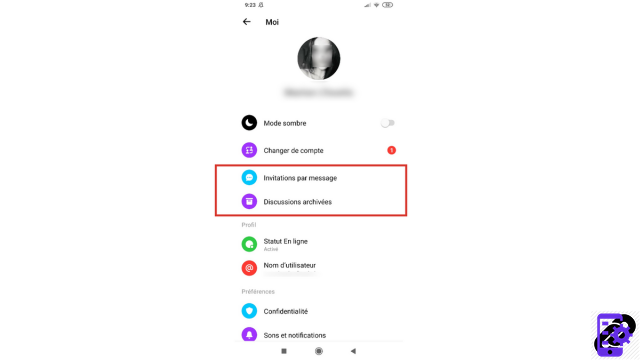 ¿Cómo administrar contactos y mensajes en Messenger?