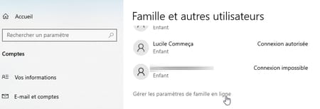 Controles parentales de Windows 10: activar la protección