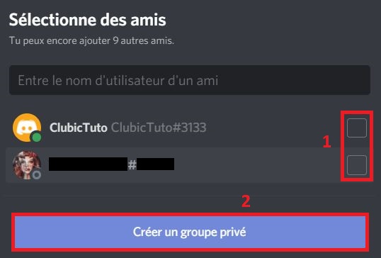 ¿Cómo creo un grupo privado en Discord?