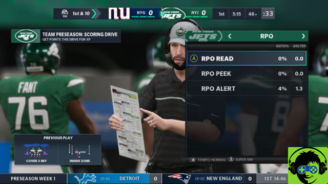 Cómo ejecutar un RPO en Madden 21