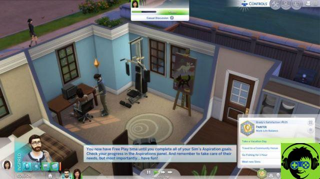 Cómo completar el tutorial en Sims 4 en PS4