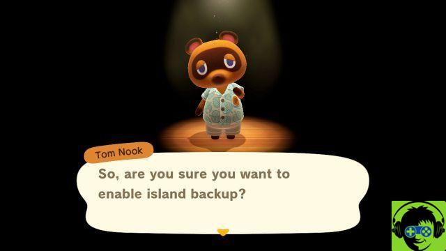 How to activate saving islands in Animal Crossing: New Horizons