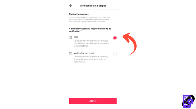 How to enable two-factor login on TikTok?