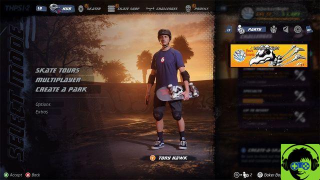 Tony Hawk's Pro Skater 1 + 2 - Cómo jugar con amigos