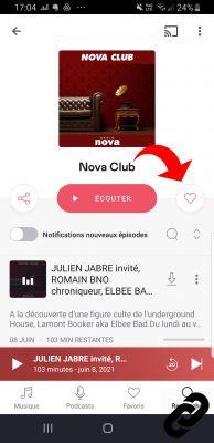 ¿Cómo agregar una lista de reproducción, un álbum, un podcast o un artista a tus favoritos en Deezer?