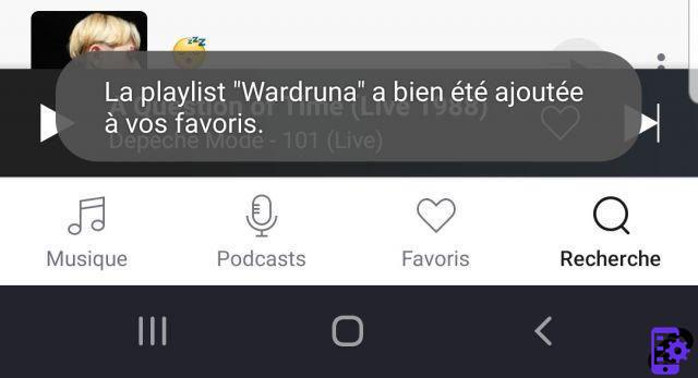 ¿Cómo agregar una lista de reproducción, un álbum, un podcast o un artista a tus favoritos en Deezer?