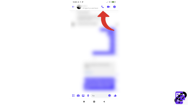 ¿Cómo hacer una llamada en Messenger?