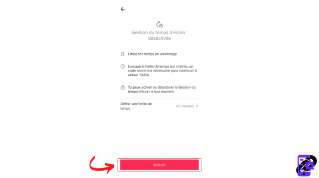 ¿Cómo agregar un límite de tiempo en TikTok?