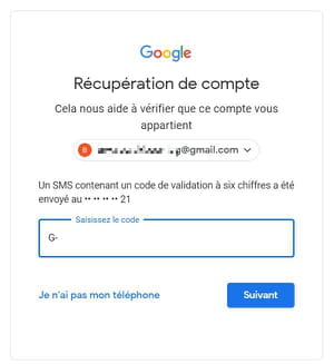 Cuenta de Gmail bloqueada: cómo recuperarla