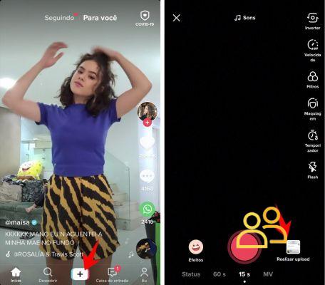 Cómo crear un video con TikTok y usar efectos