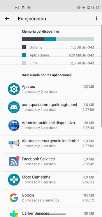 Cómo saber cuánta ram consume cada app de tu smartphone