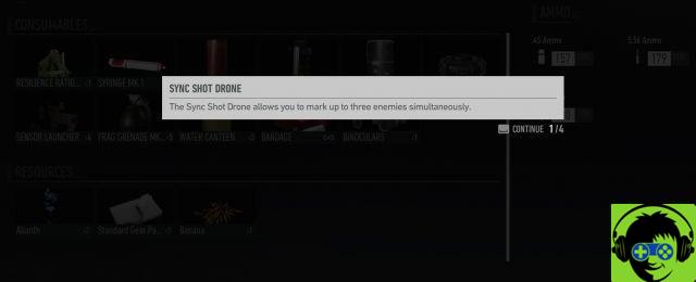 Ghost Recon Breakpoint: how to use the Sync Shot drone