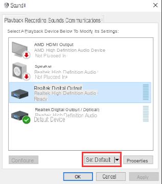 El audio de la PC no se escucha en el televisor o monitor externo (conexión HDMI) -