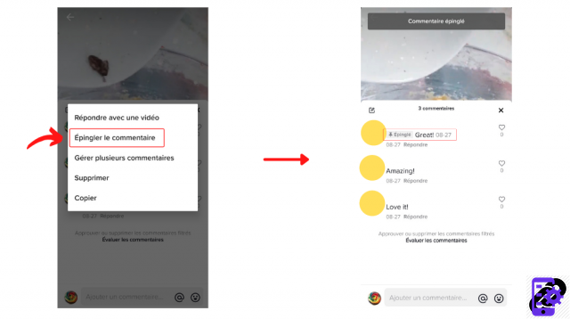 ¿Cómo fijar un comentario en un video de TikTok?