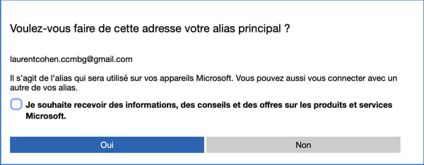 Dirección de cuenta de Microsoft: cómo cambiar el correo electrónico