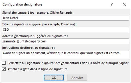 Word electronic signature: how to sign a document