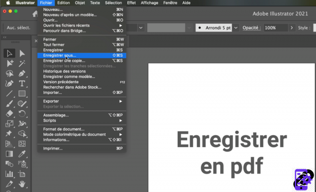 ¿Cómo hacer un pdf para imprimir en Illustrator?